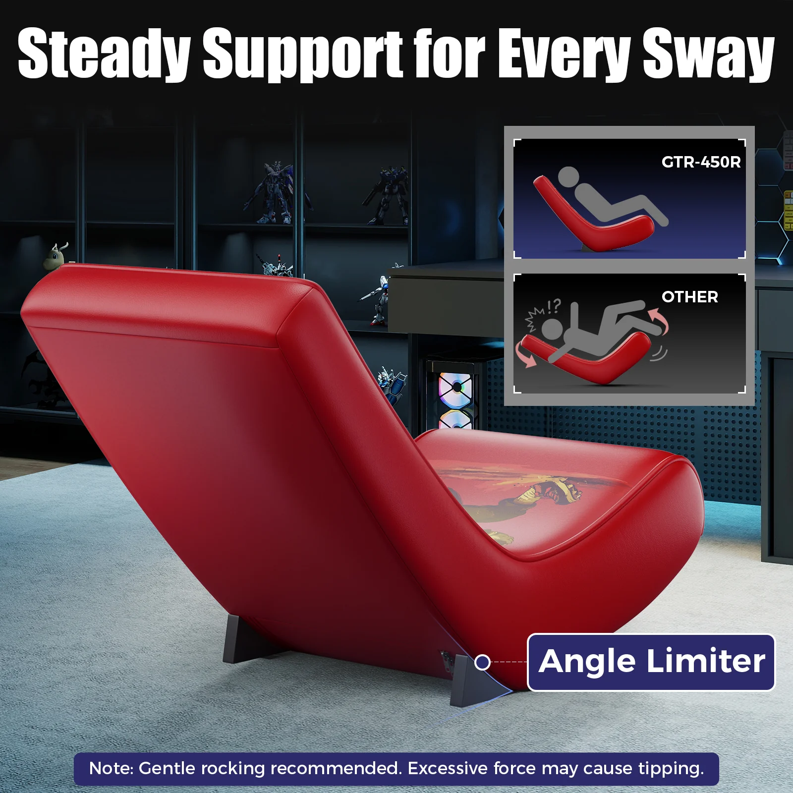 Floor Rocker Chair GTR-450R Cartoon - Image 28