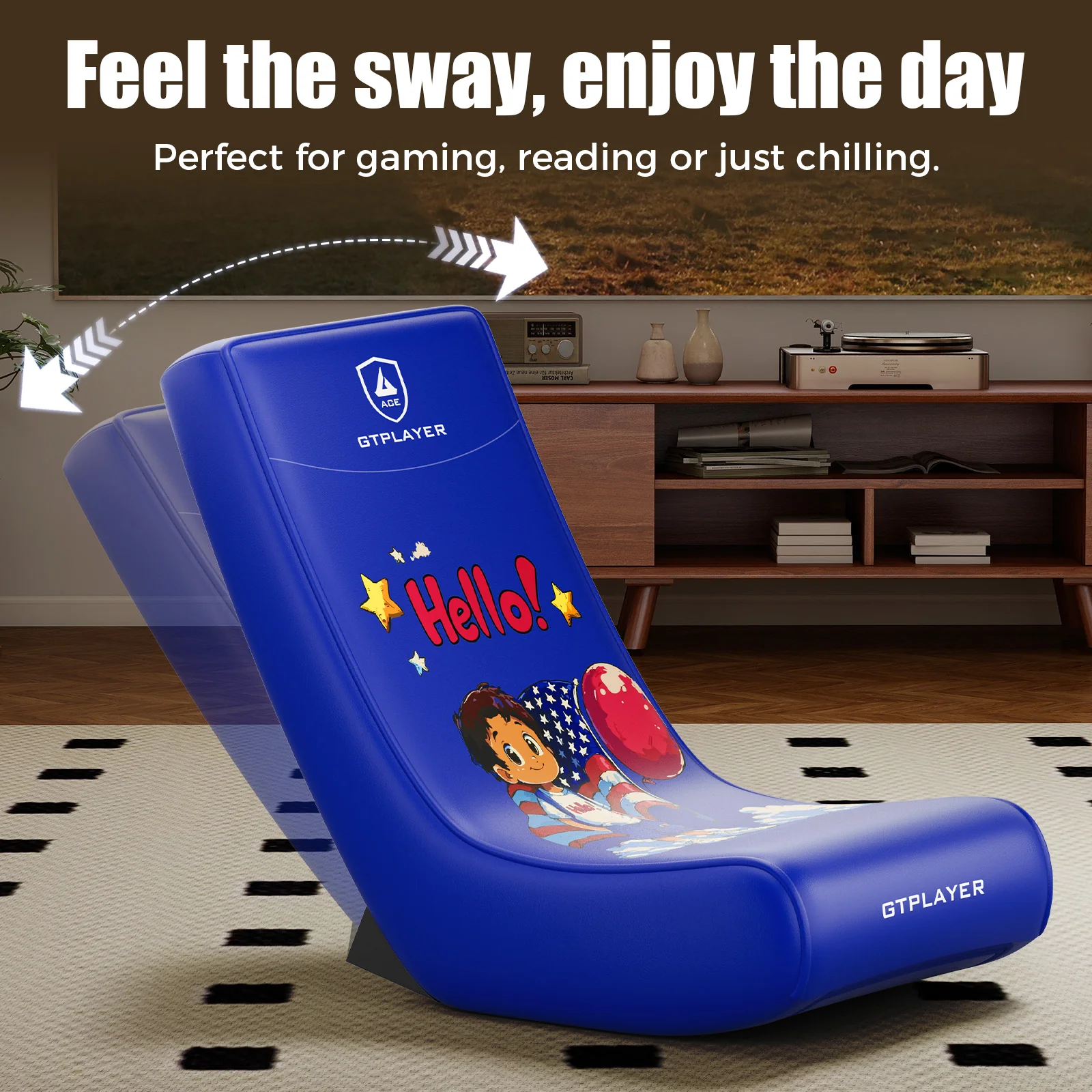 Floor Rocker Chair GTR-450R Cartoon - Image 44