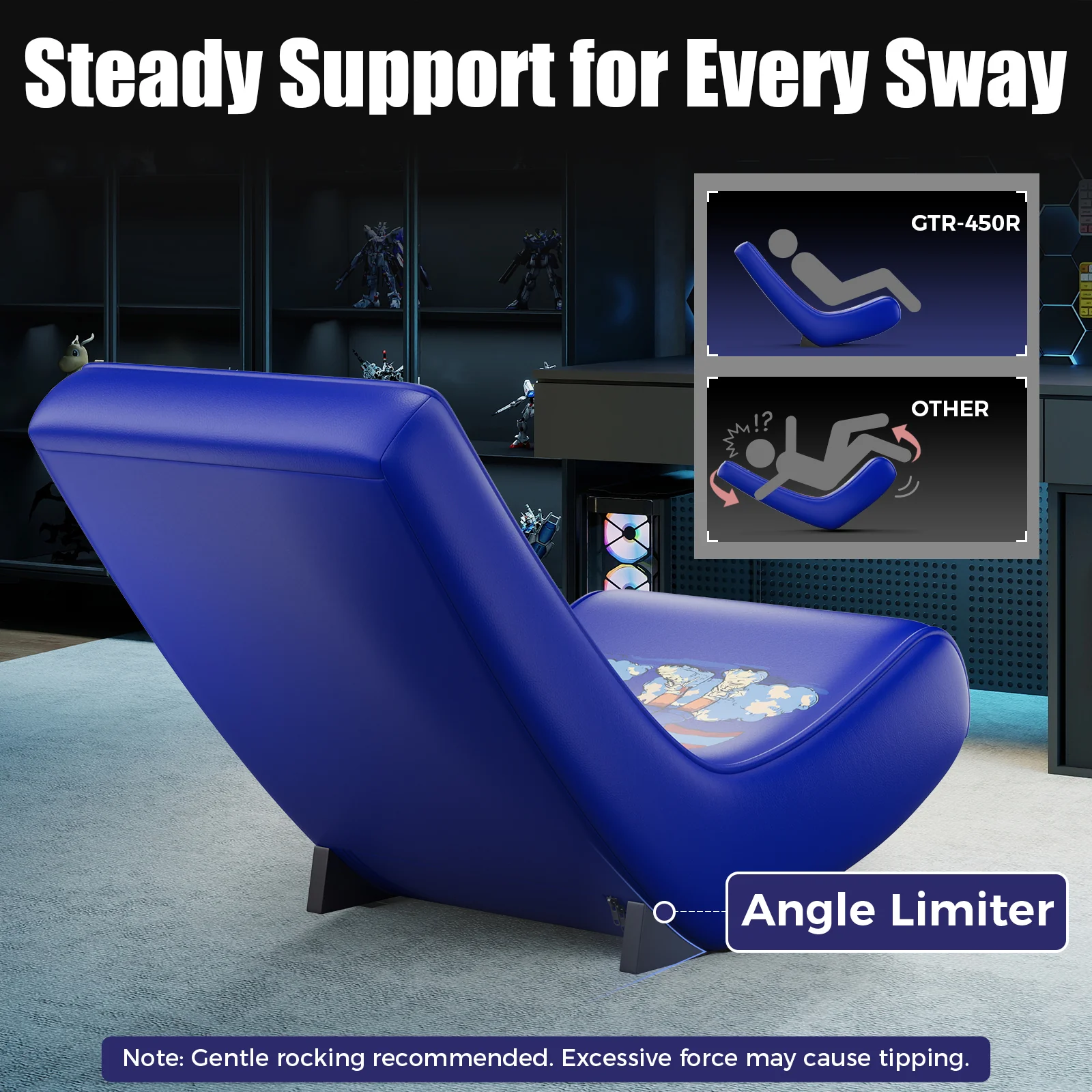 Floor Rocker Chair GTR-450R Cartoon - Image 47