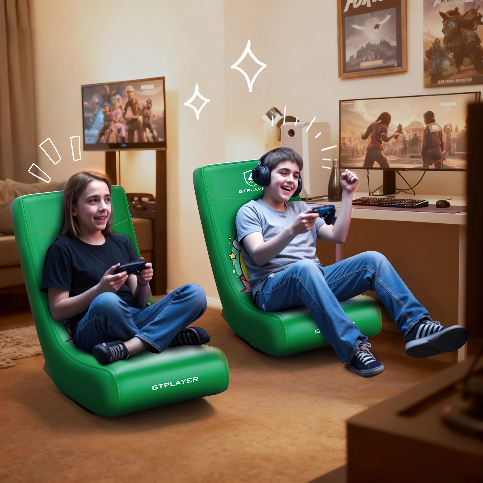 Floor Rocker Chair GTR-450R Cartoon - Image 51
