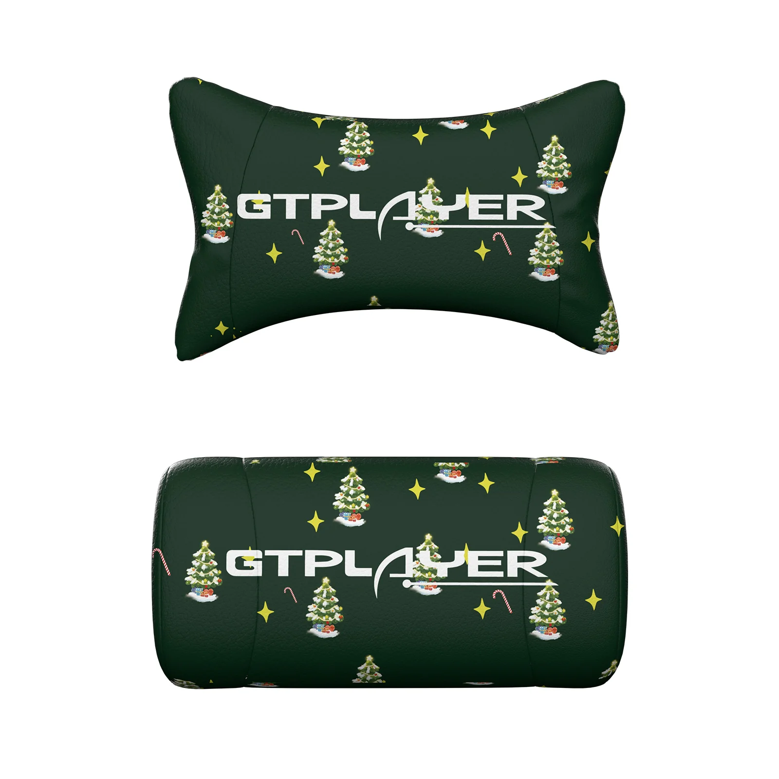 GTRacing Customize Headrest Christmas Christmas Tree Edition(Headrest and Lumbar Pillow Set)