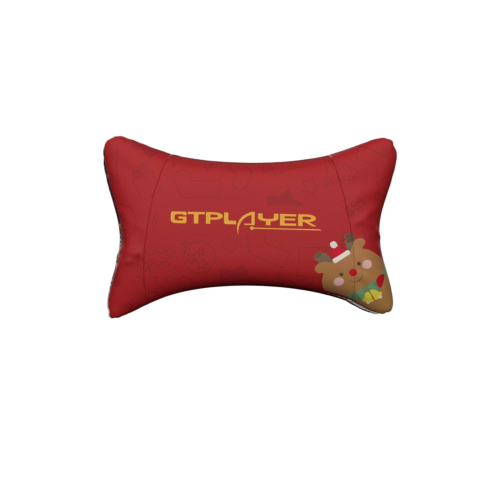 GTRacing Customize Headrest Christm Deer as Edition(Headrest and Lumbar Pillow Set) - Image 4