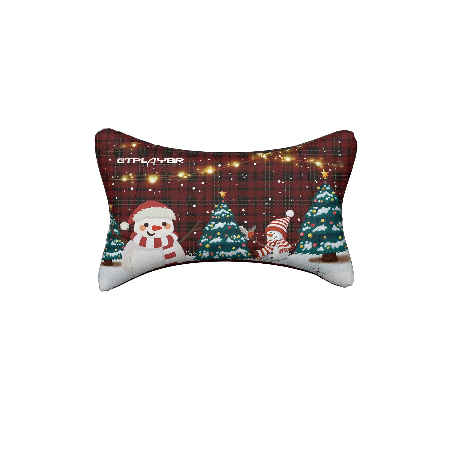 GTRacing Customize Headrest Christmas Snowman Edition(Headrest and Lumbar Pillow Set) - Image 4