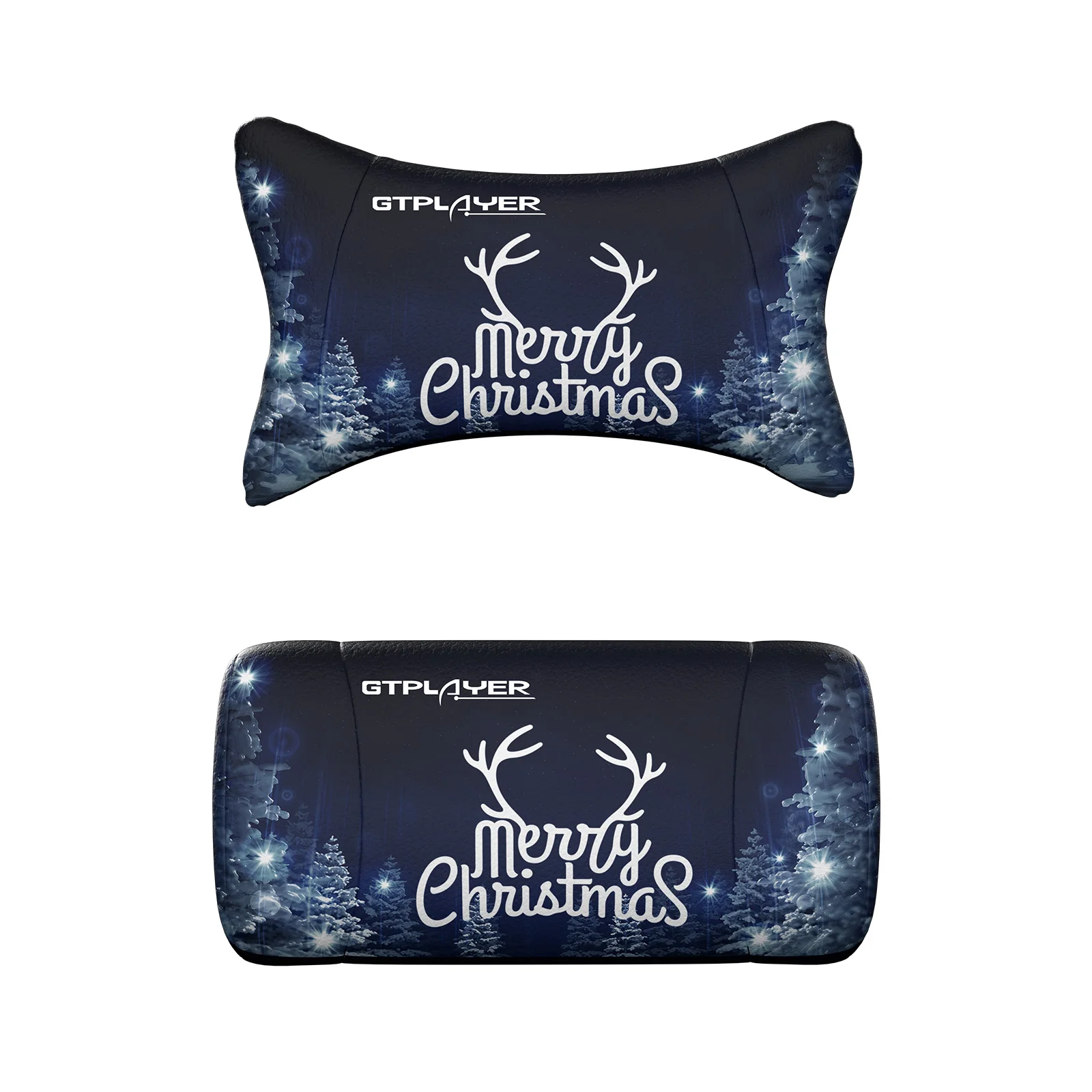 GTRacing Customize Headrest Merry Christmas Edition(Headrest and Lumbar Pillow Set)