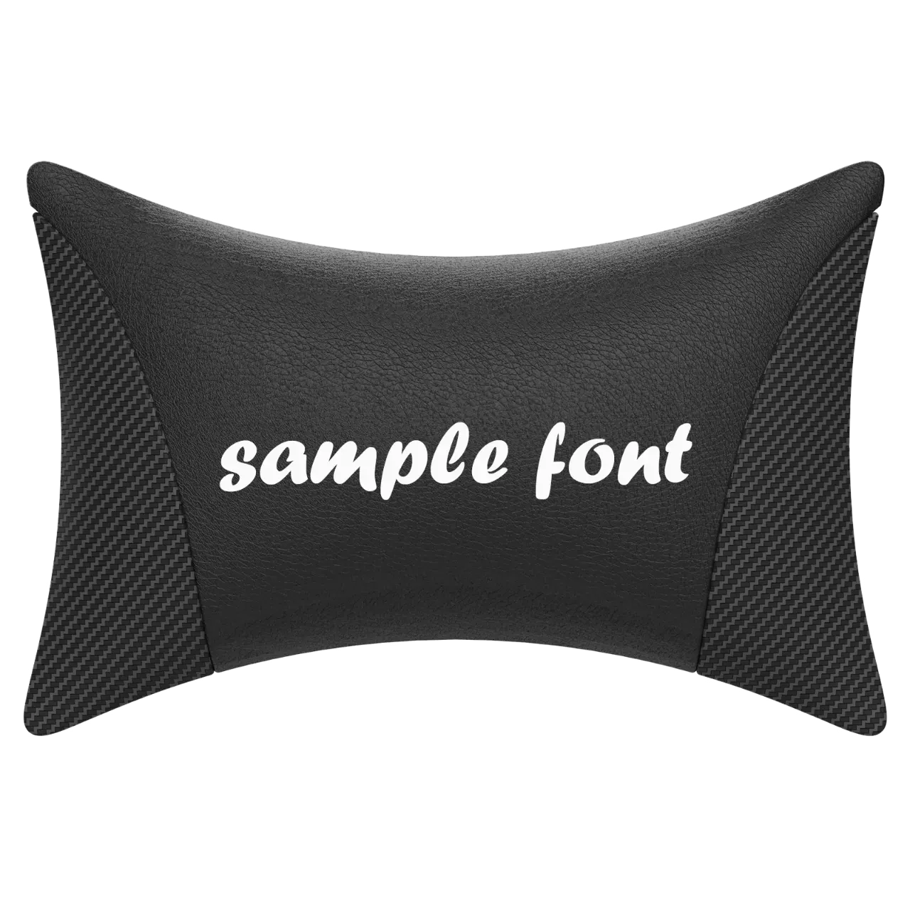 GTRacing Customize Headrest Upgrade Options: Word Art