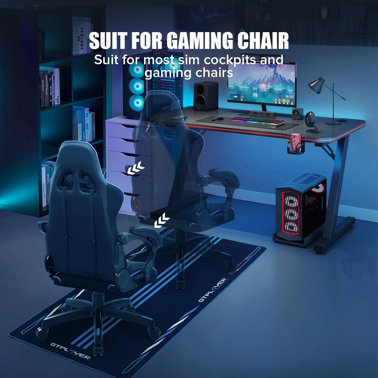 Gaming Floor Mat GTS03P - Image 11