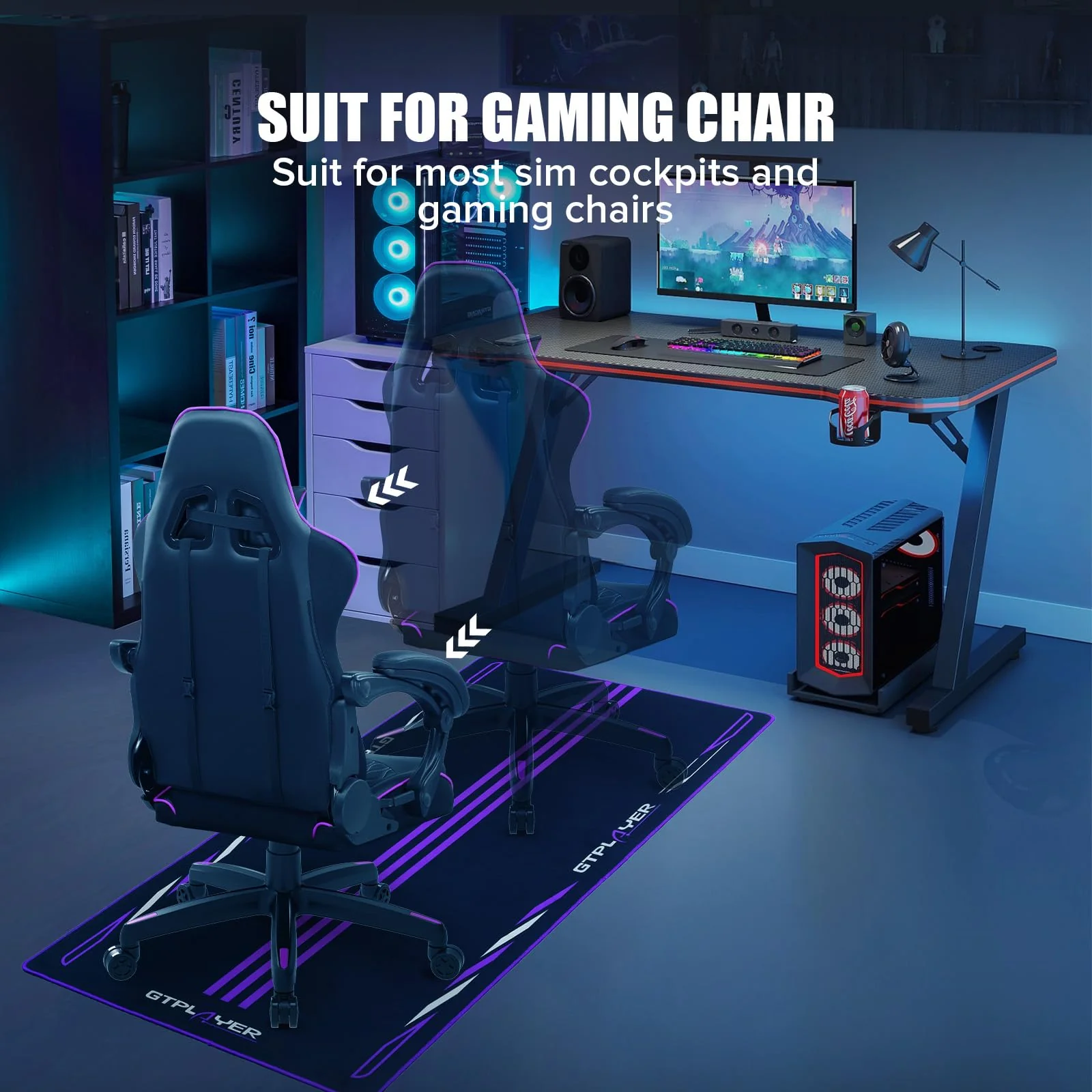 Gaming Floor Mat GTS03P - Image 18
