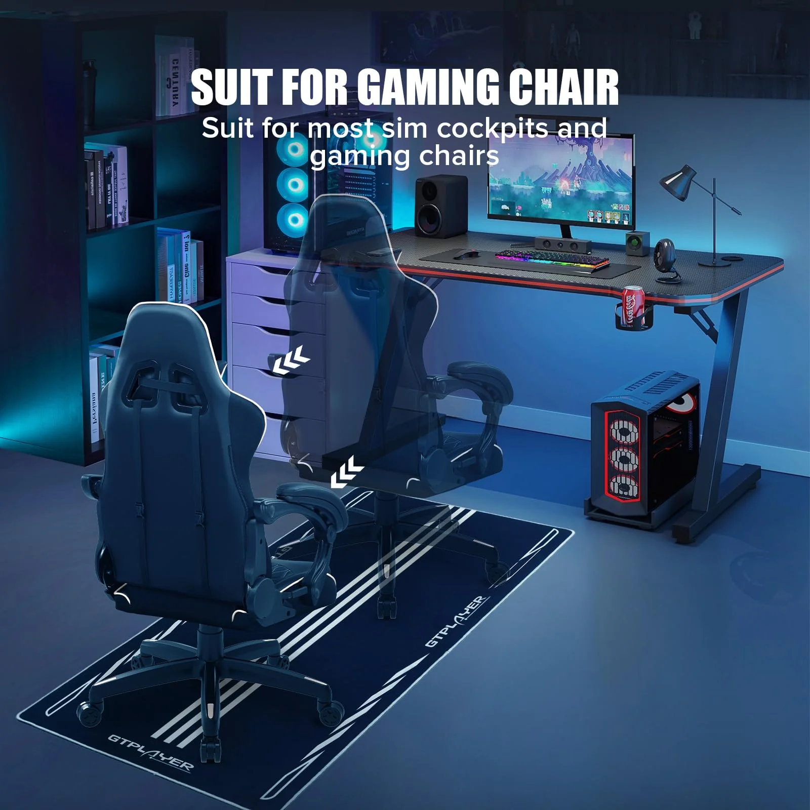 Gaming Floor Mat GTS03P - Image 32