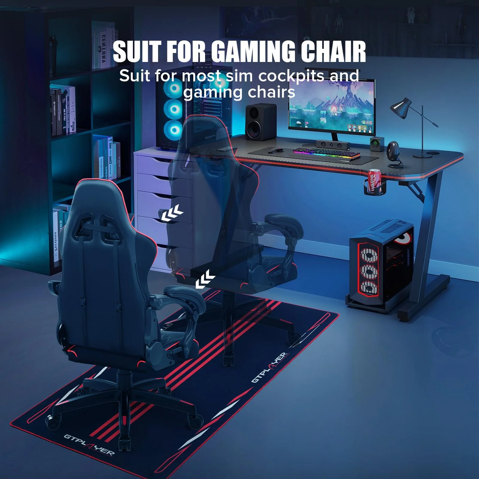 Gaming Floor Mat GTS03P - Image 4