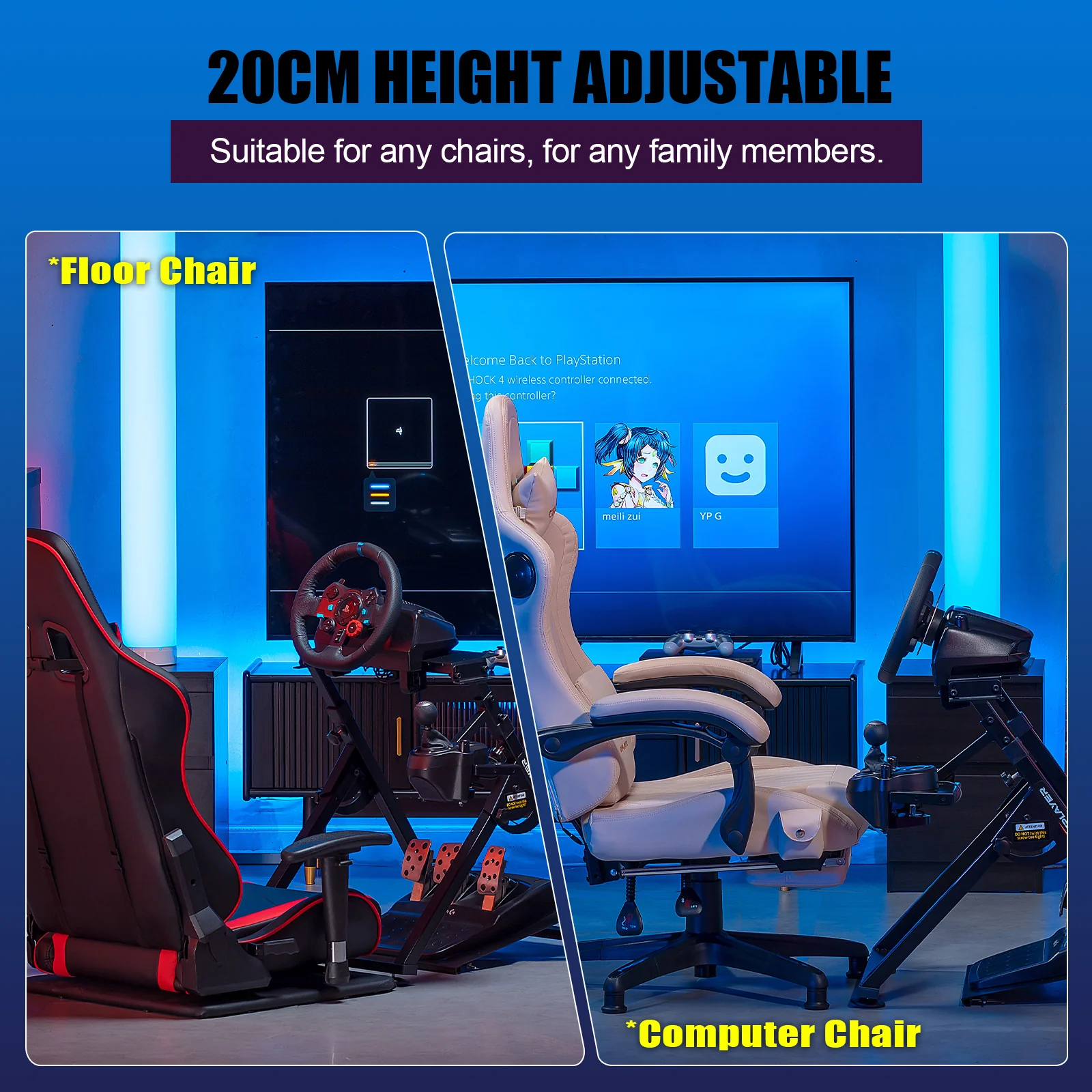 Rush Series GTS04 Racing Simulator Cockpit - Image 6