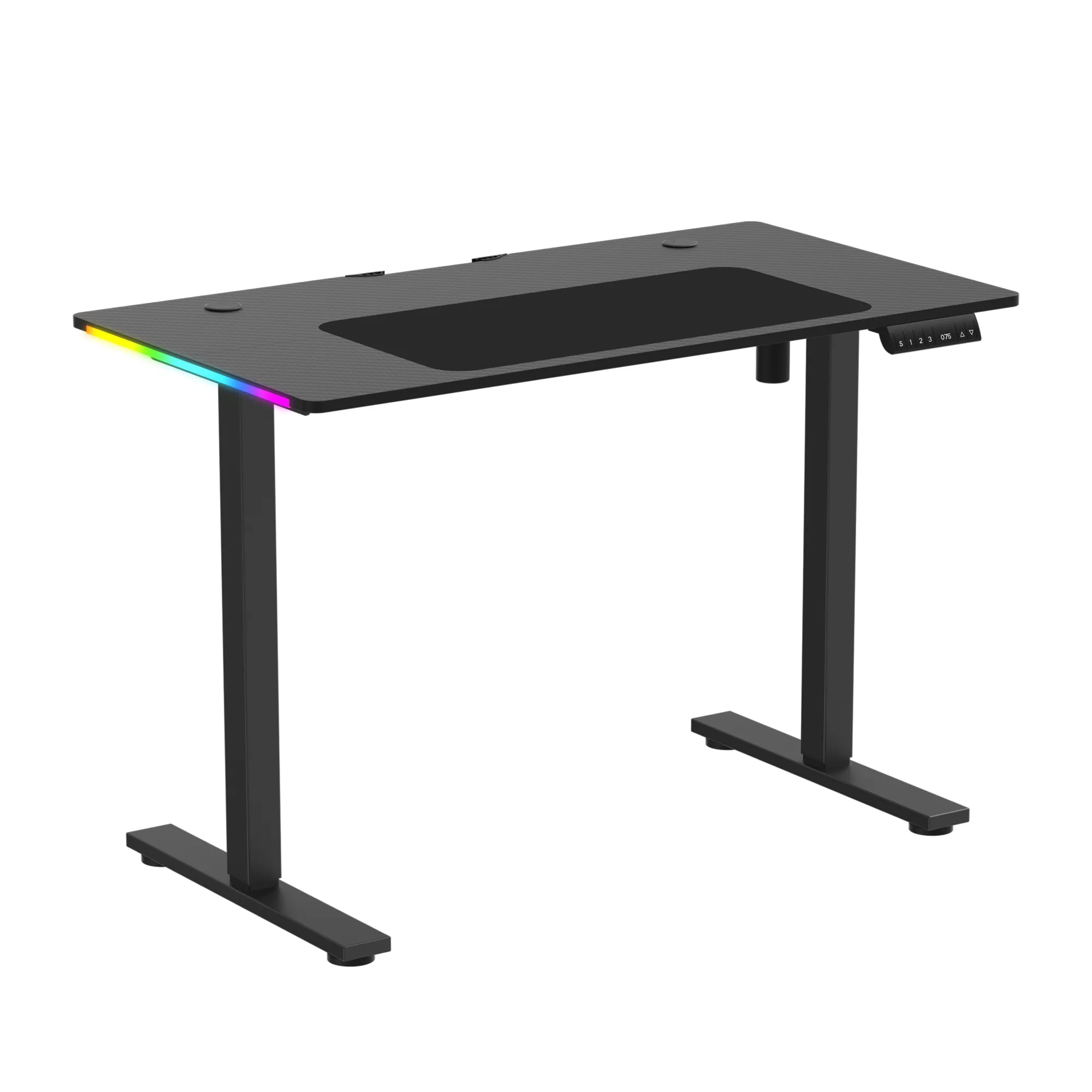 T-Shaped Series RGB Gaming Desk GTZ-210-RGB-V - Image 3