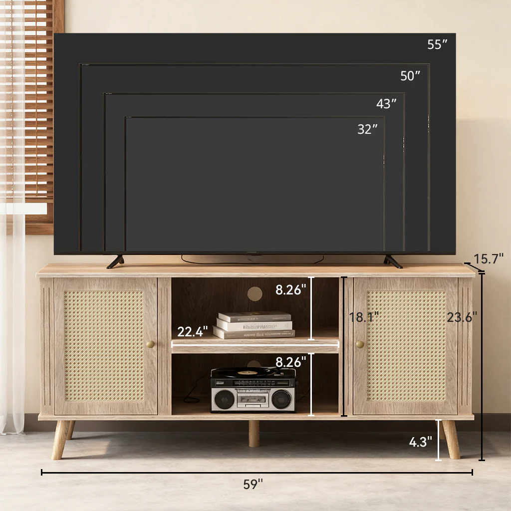 H1002 TV Entertainment Center Stand - Image 10