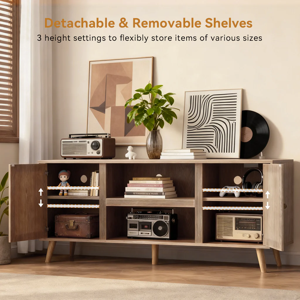 H1002 TV Entertainment Center Stand - Image 11