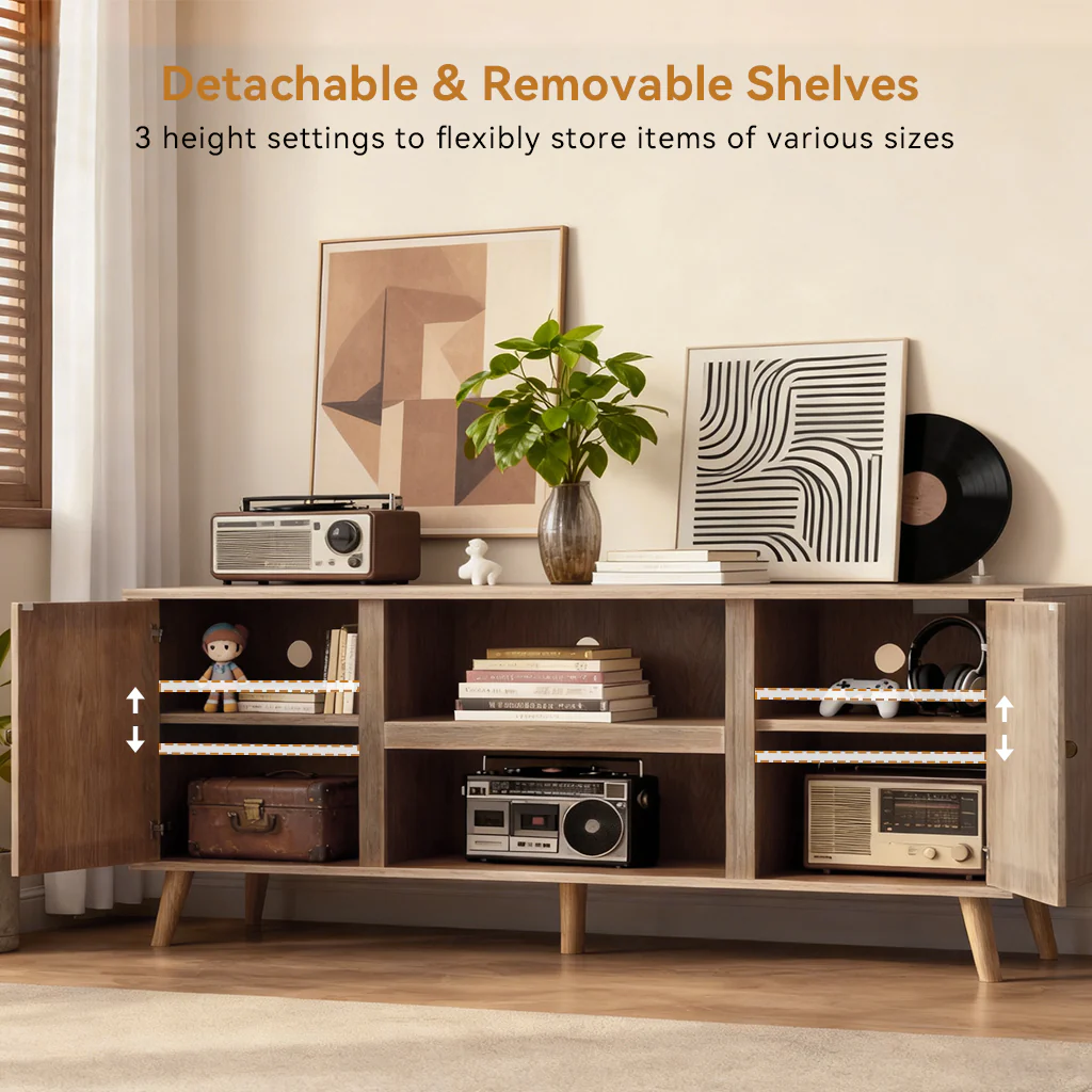 H1002 TV Entertainment Center Stand - Image 3