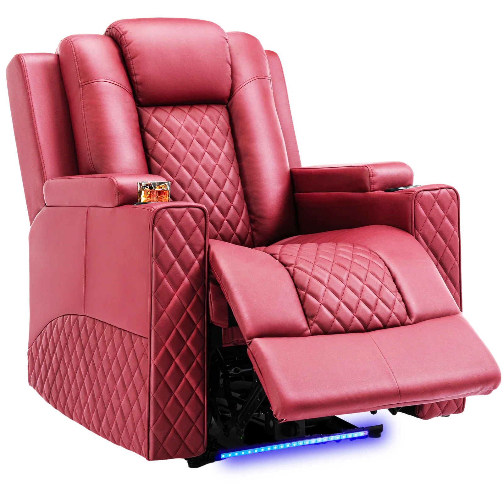 Massage Recliner with LED Lighting H7137 - Image 9