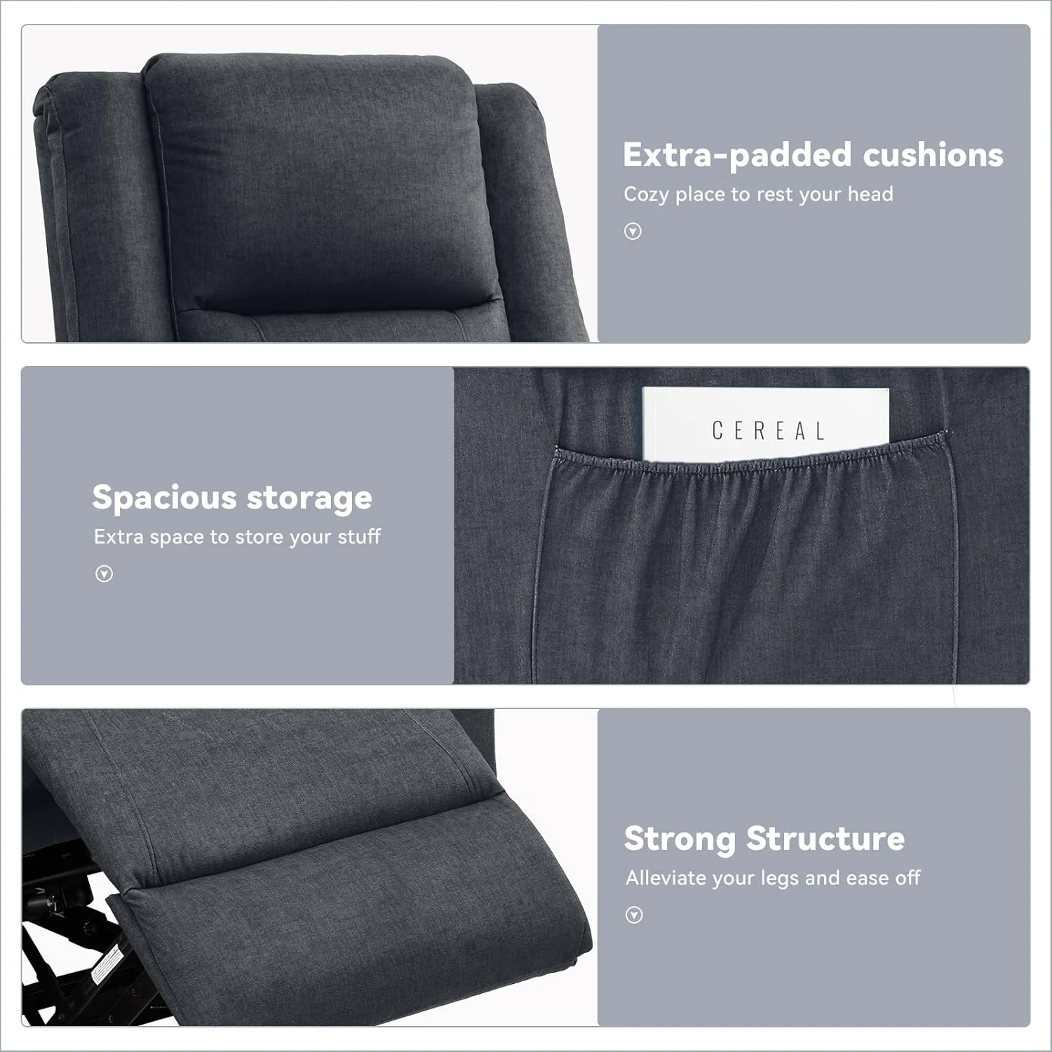 Power Lift Recliner Chair H7165 - Image 11