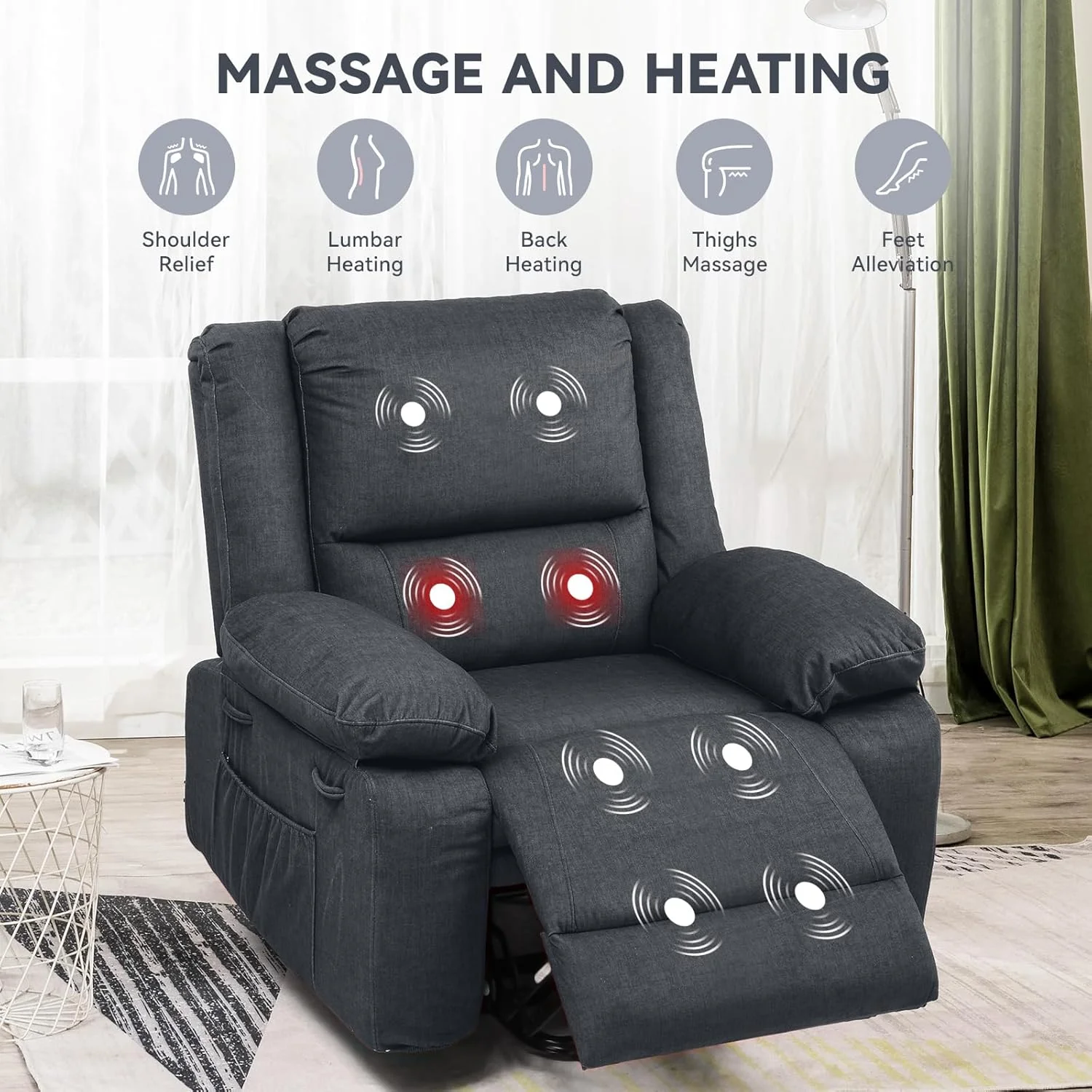 Power Lift Recliner Chair H7165 - Image 12