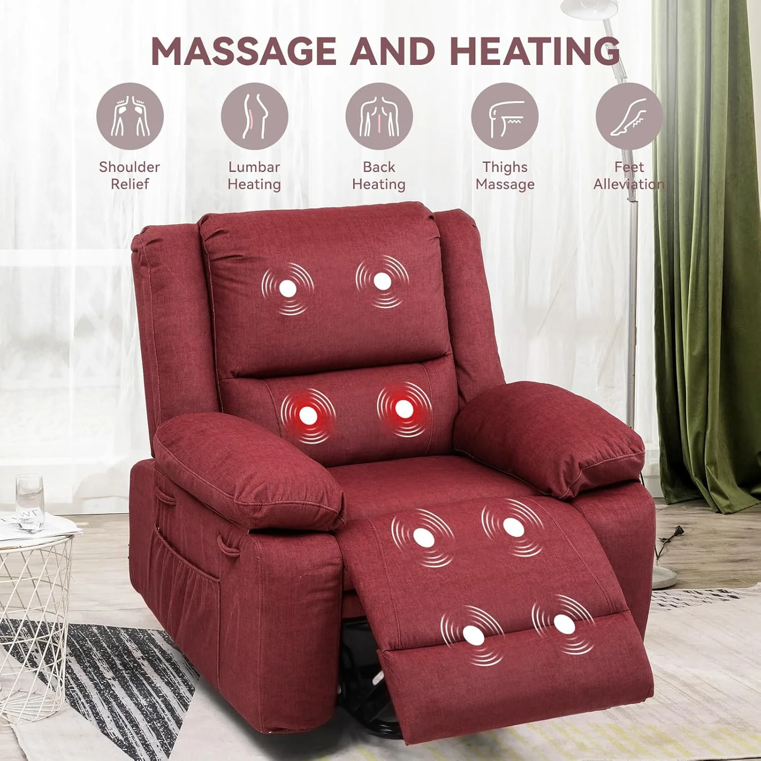 Power Lift Recliner Chair H7165 - Image 14