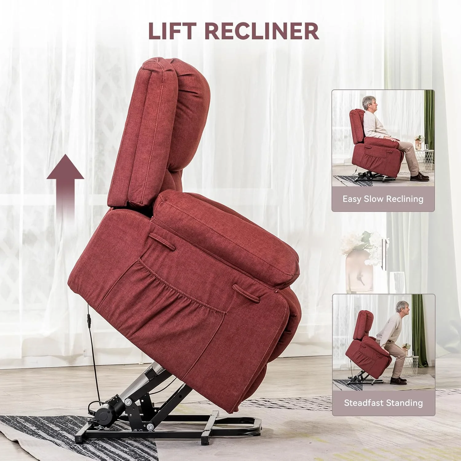 Power Lift Recliner Chair H7165 - Image 19