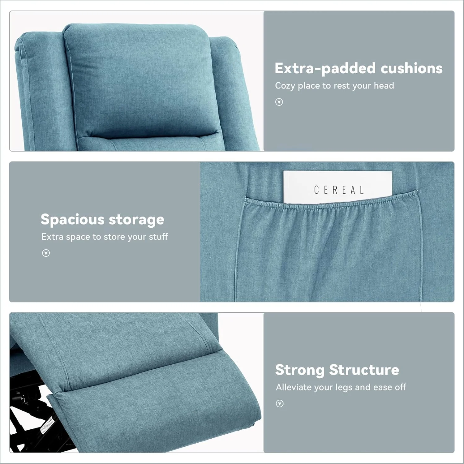 Power Lift Recliner Chair H7165 - Image 3