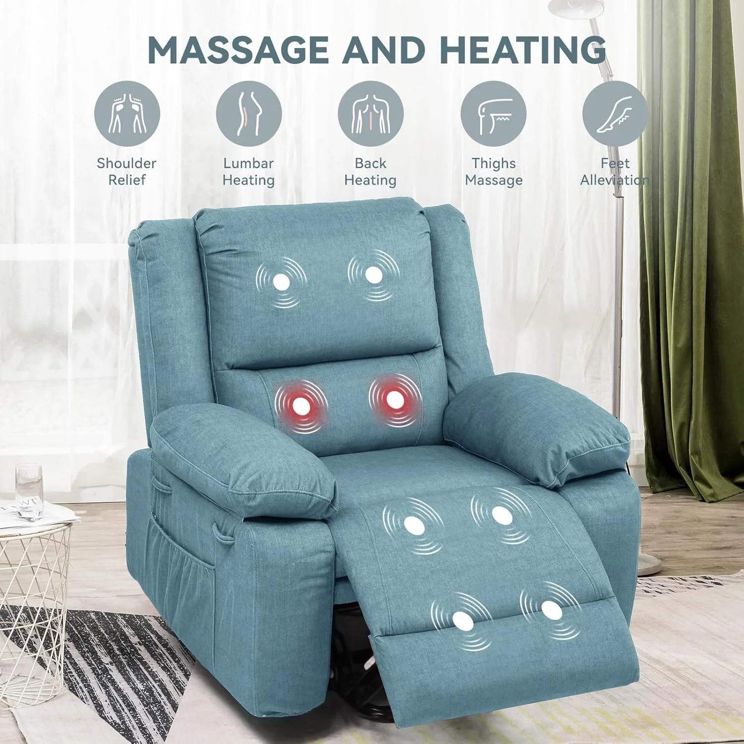 Power Lift Recliner Chair H7165 - Image 6