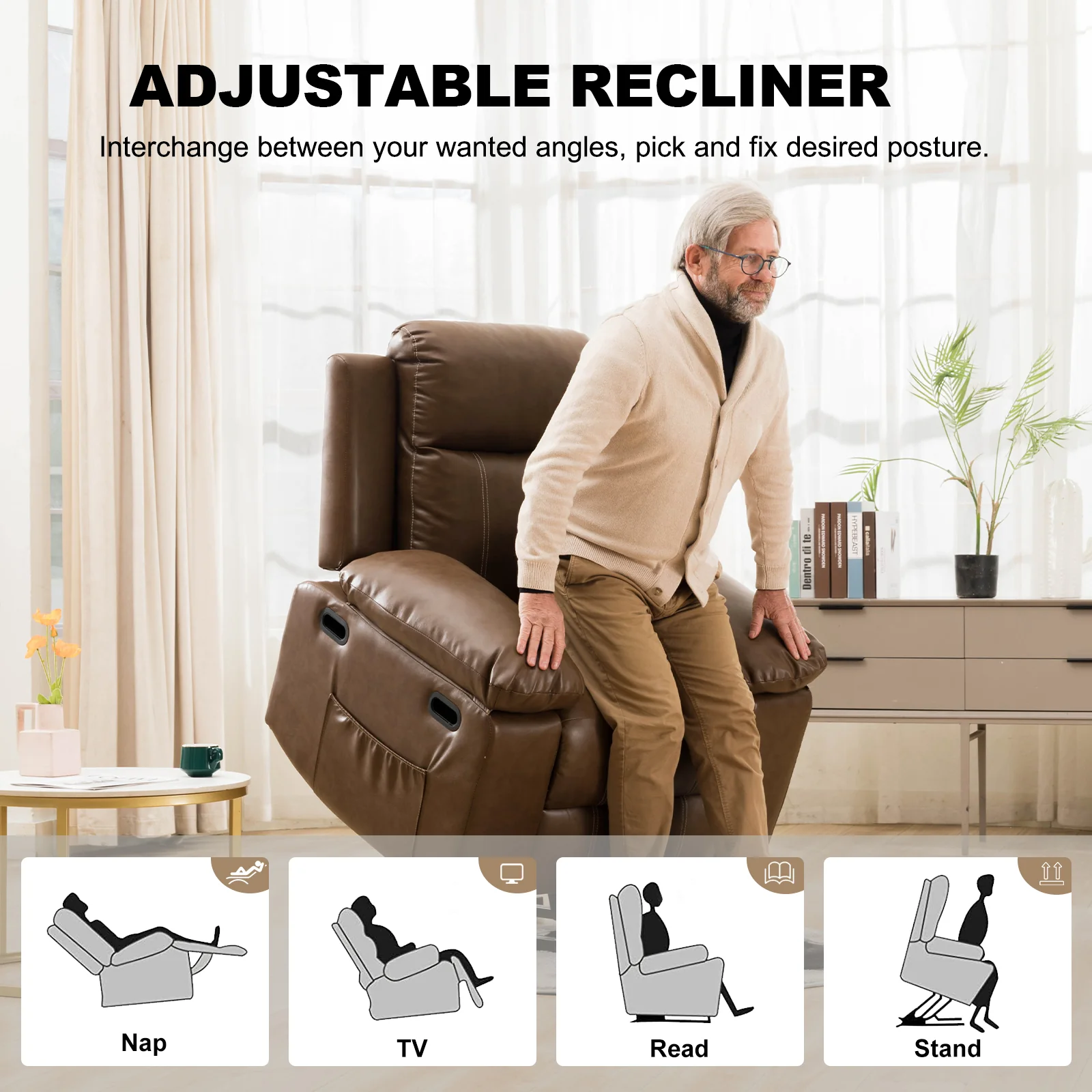 Massage Recliner Chair H7175 - Image 22