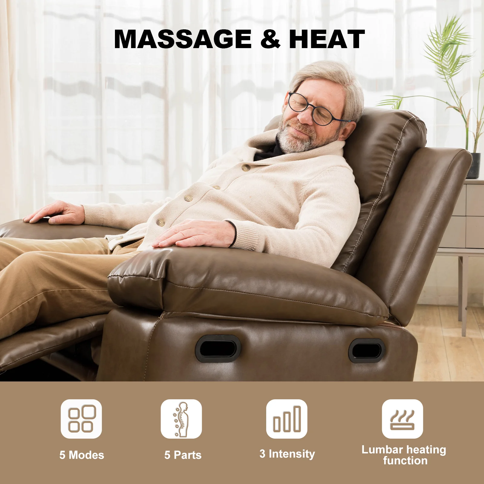 Massage Recliner Chair H7175 - Image 23