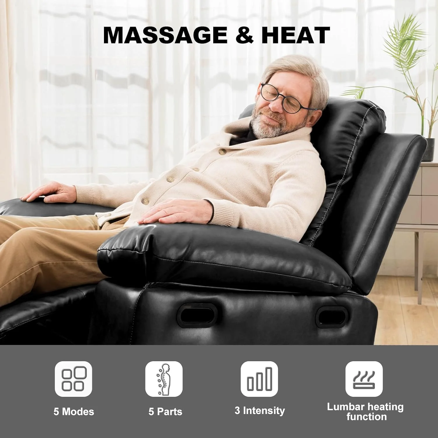 Massage Recliner Chair H7175 - Image 3