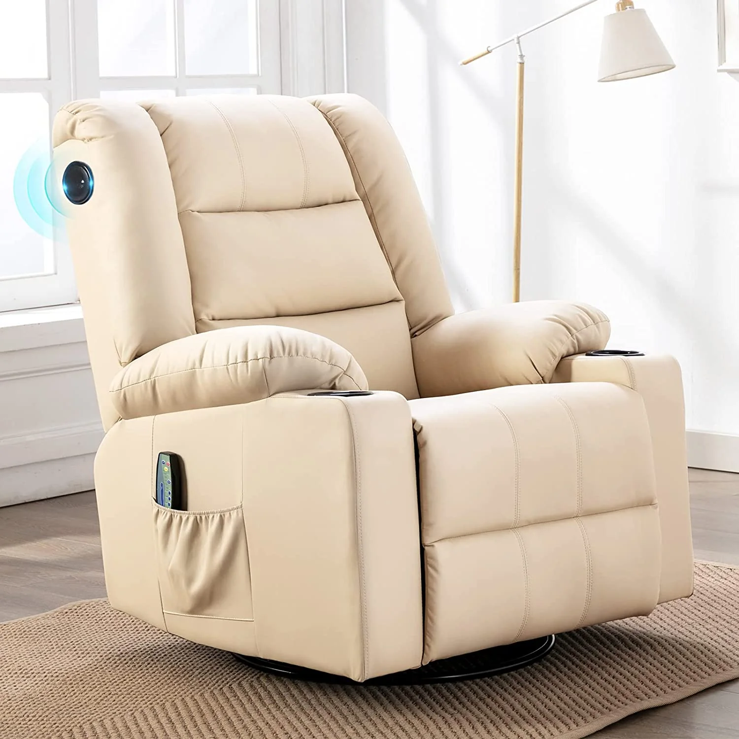 Massage Recliner Chair with Speaker H7237MP - Image 20