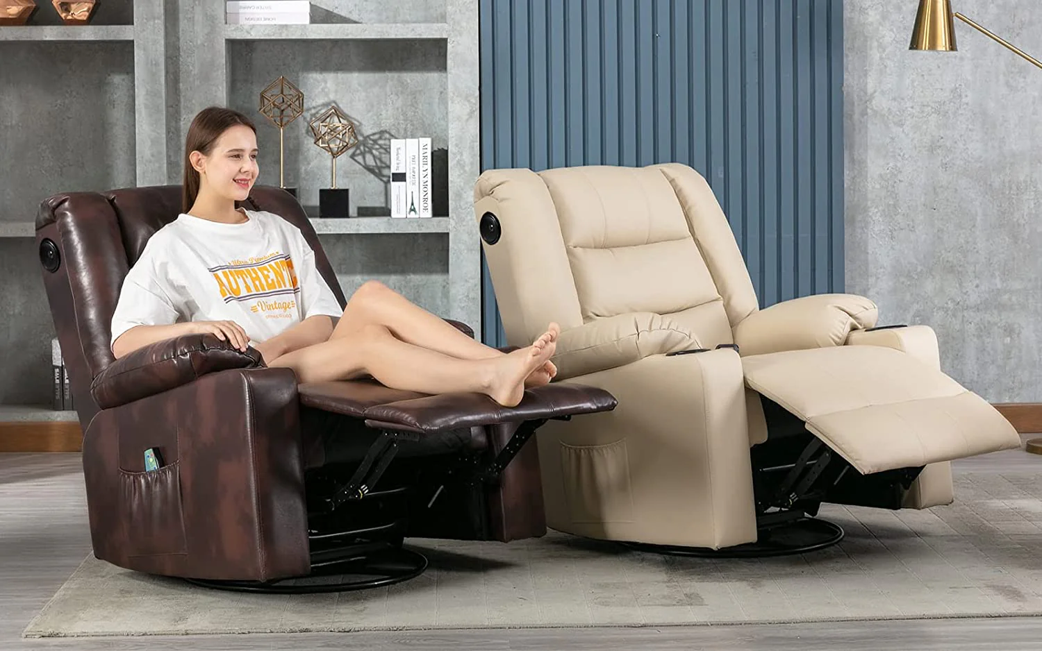 Massage Recliner Chair with Speaker H7237MP - Image 22