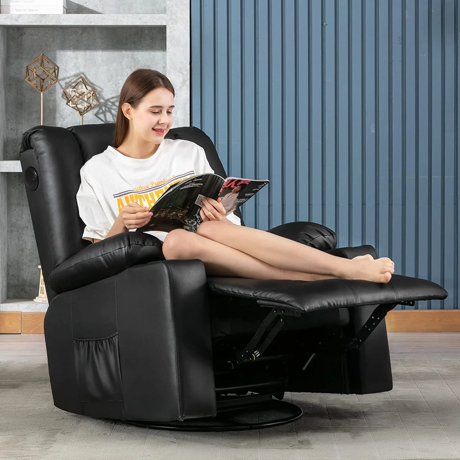 Massage Recliner Chair with Speaker H7237MP - Image 4