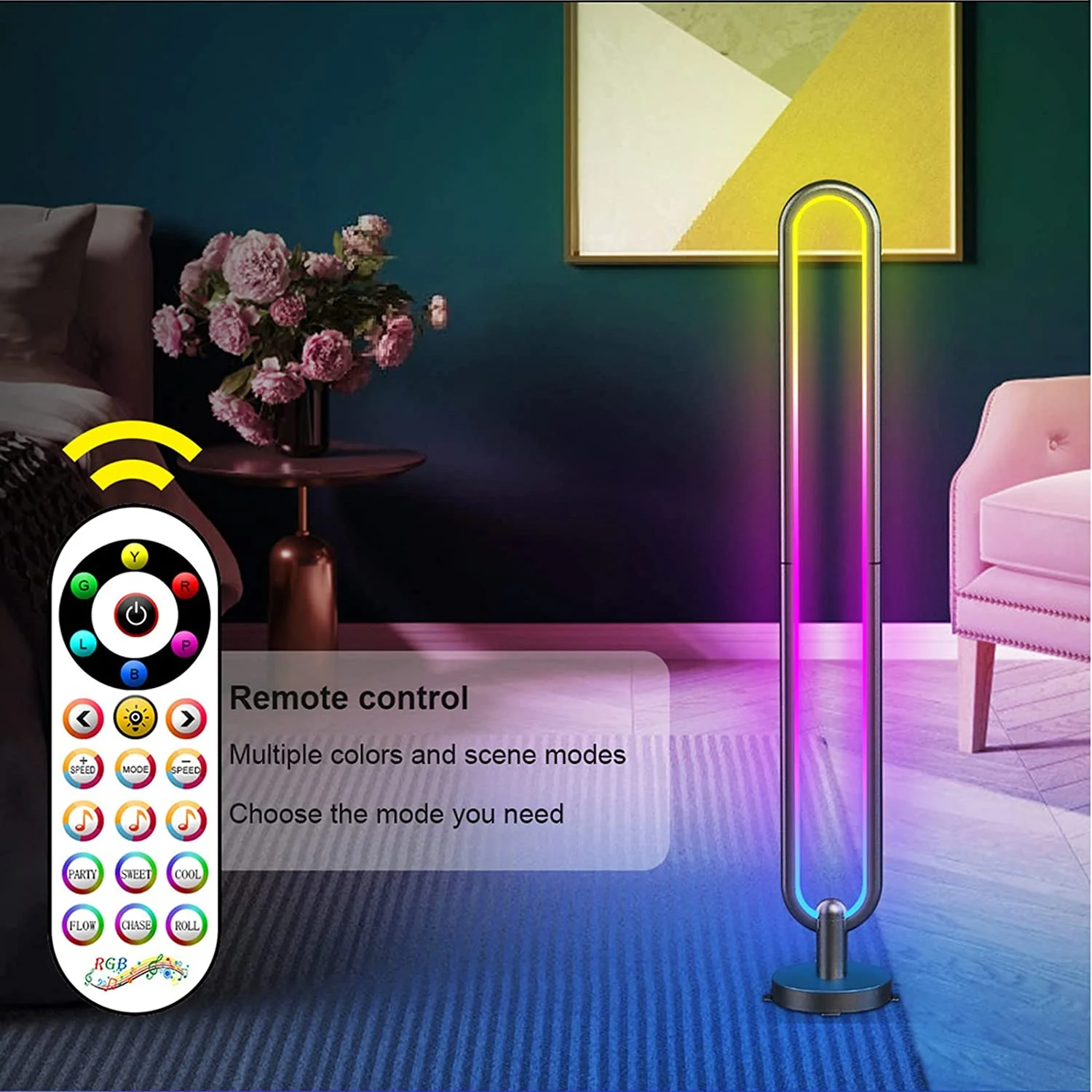 U-shaped Floor Lamp HCP050 - Image 6