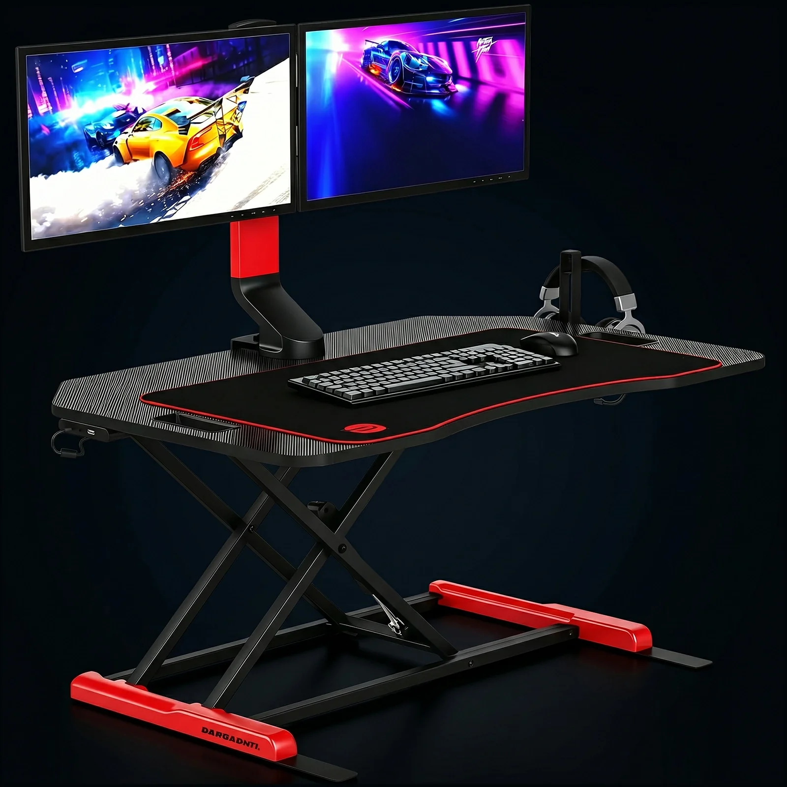 Height Adjustable Sit-to-Stand Desk