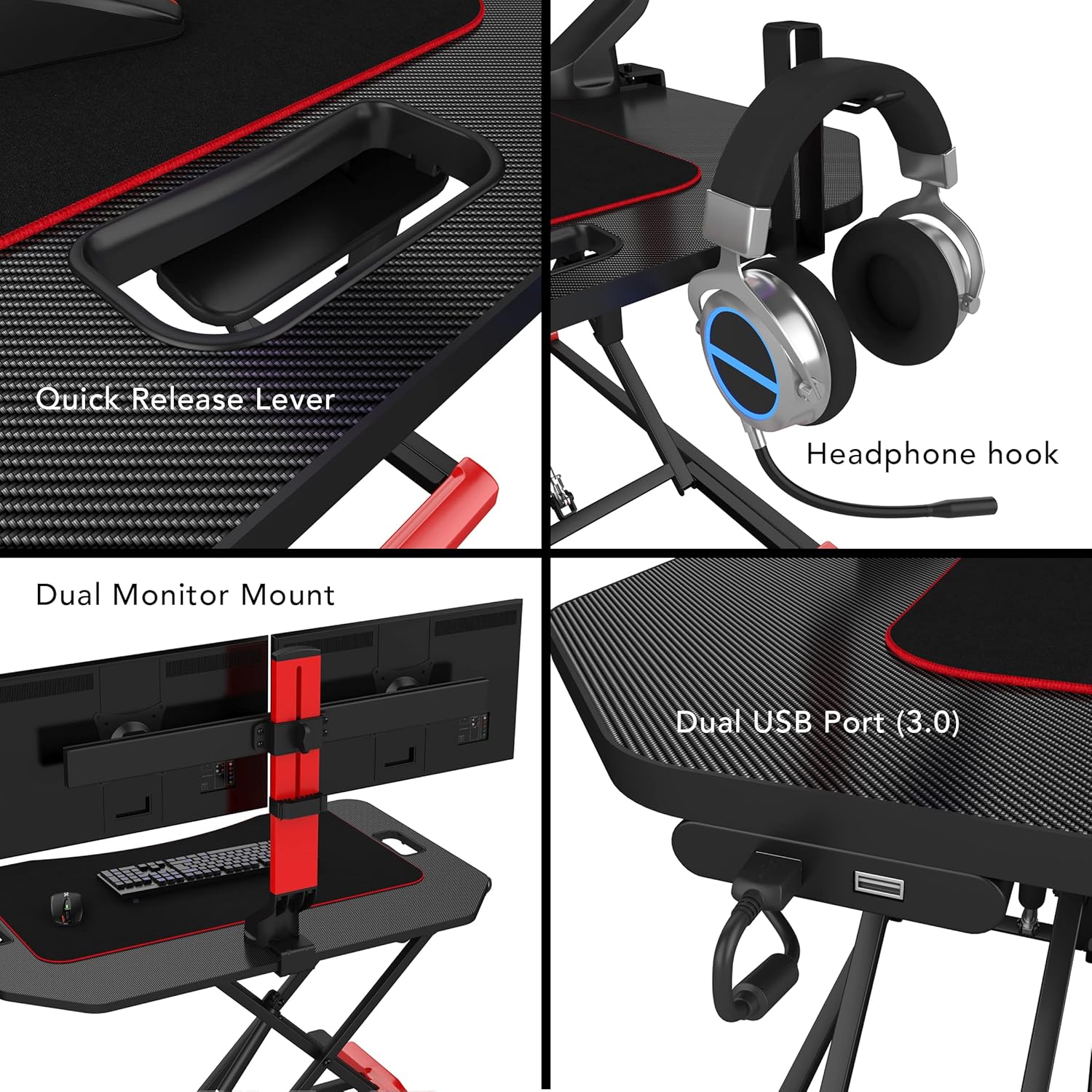 Height Adjustable Sit-to-Stand Desk - Image 7