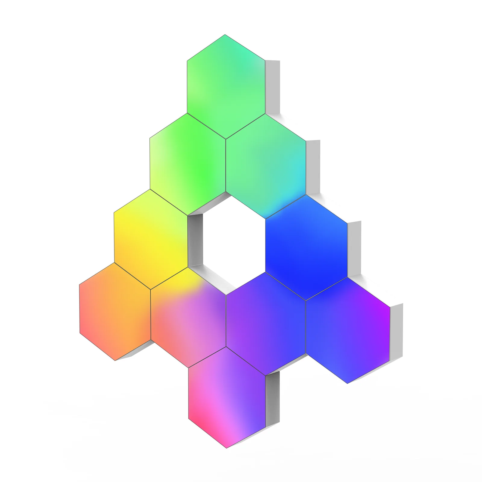 Hexagon LED Wall Light Panels (10 Pack) - Image 5