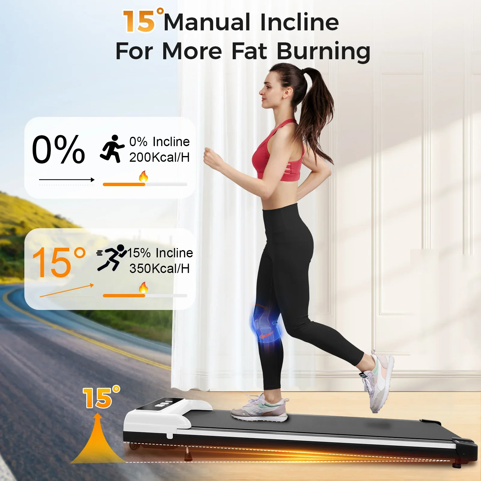 Walking Pad, Under Desk Treadmill HTM-120 - Image 38