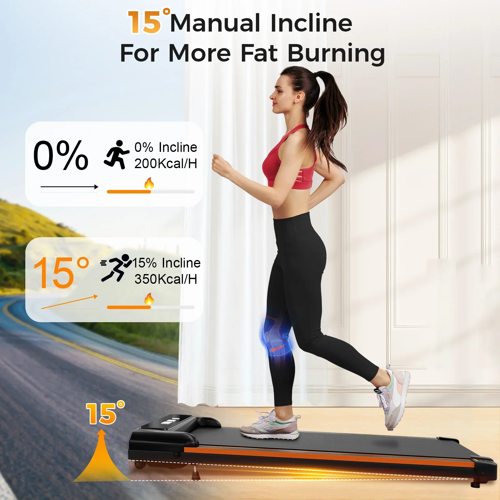 Walking Pad, Under Desk Treadmill HTM-120-ANEW - Image 14