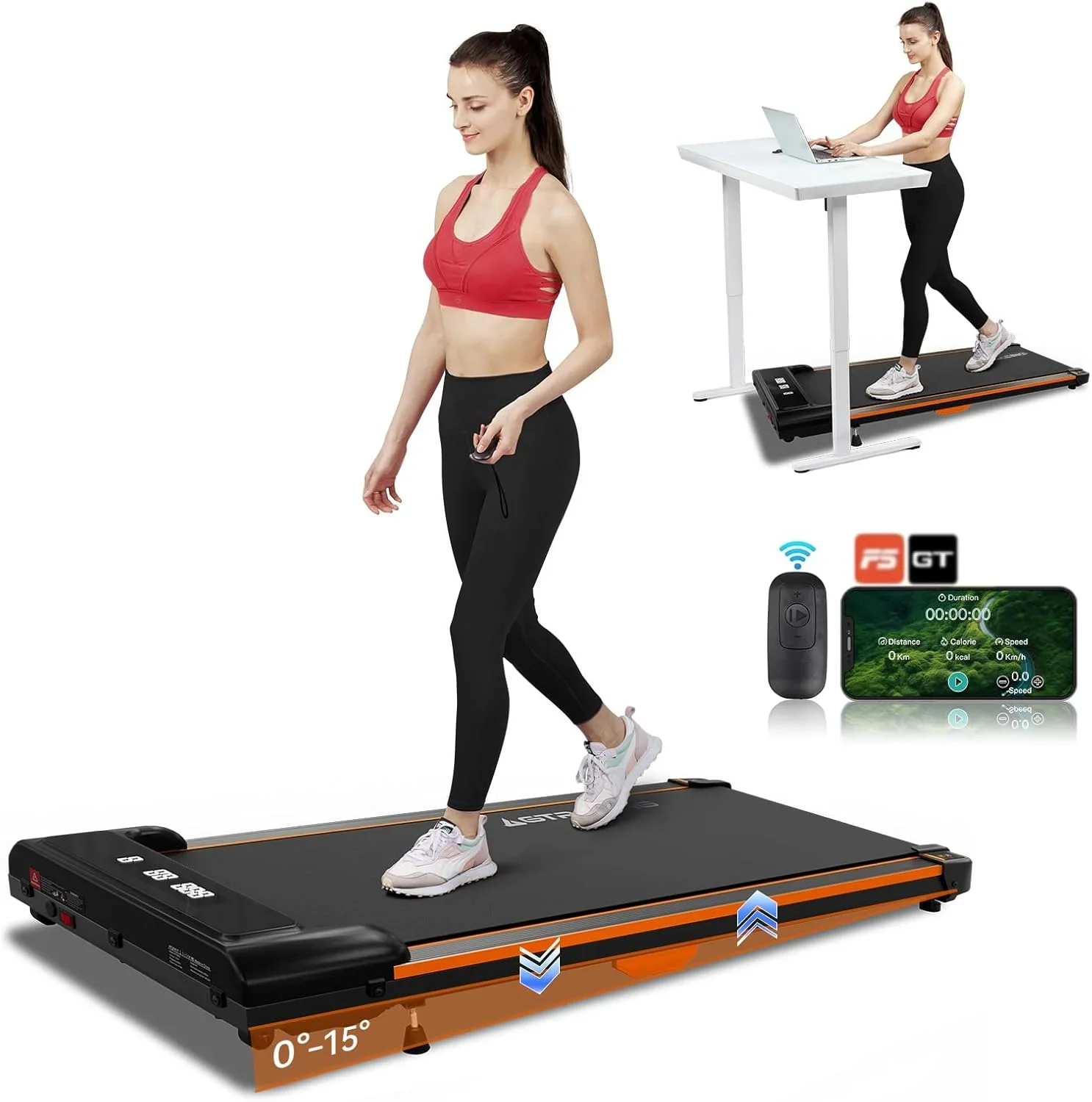 Walking Pad, Under Desk Treadmill HTM-120-ANEW - Image 9