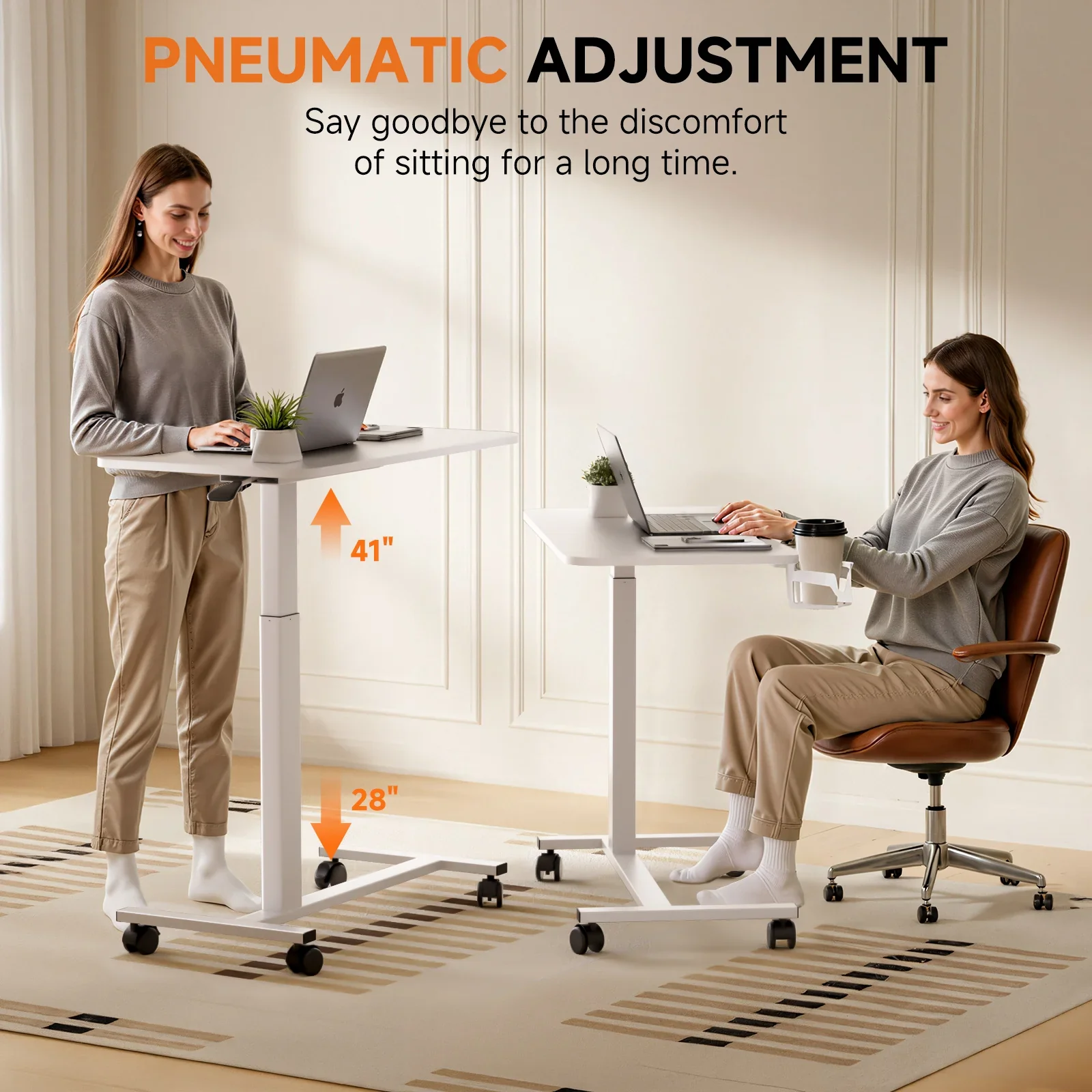 Adjustable Overbed Table LT002 - Image 2