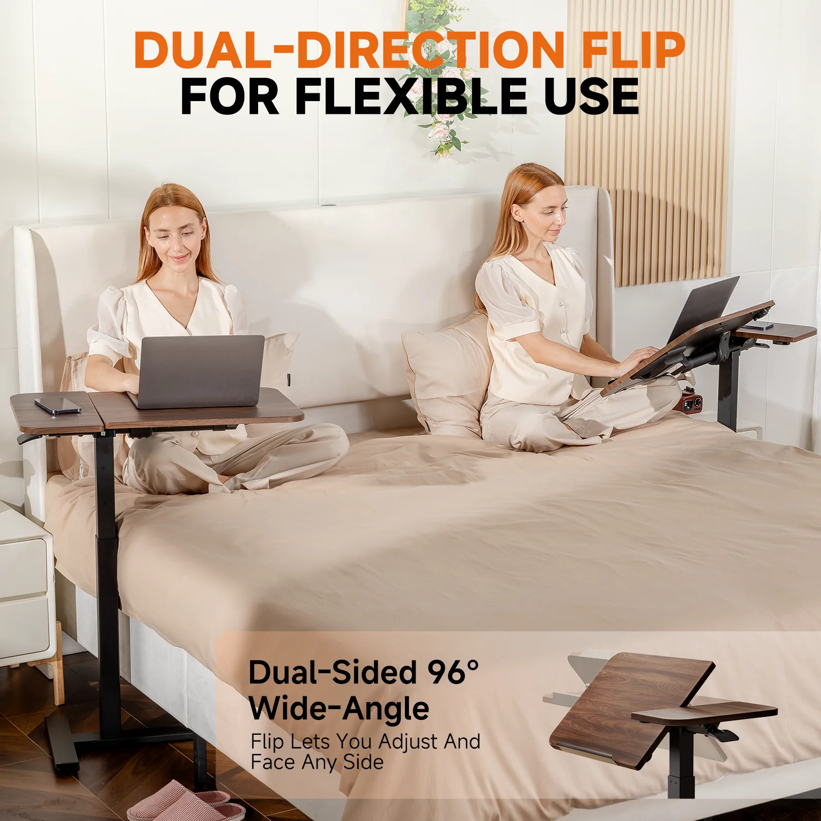 Adjustable Overbed Table LT003 - Image 13