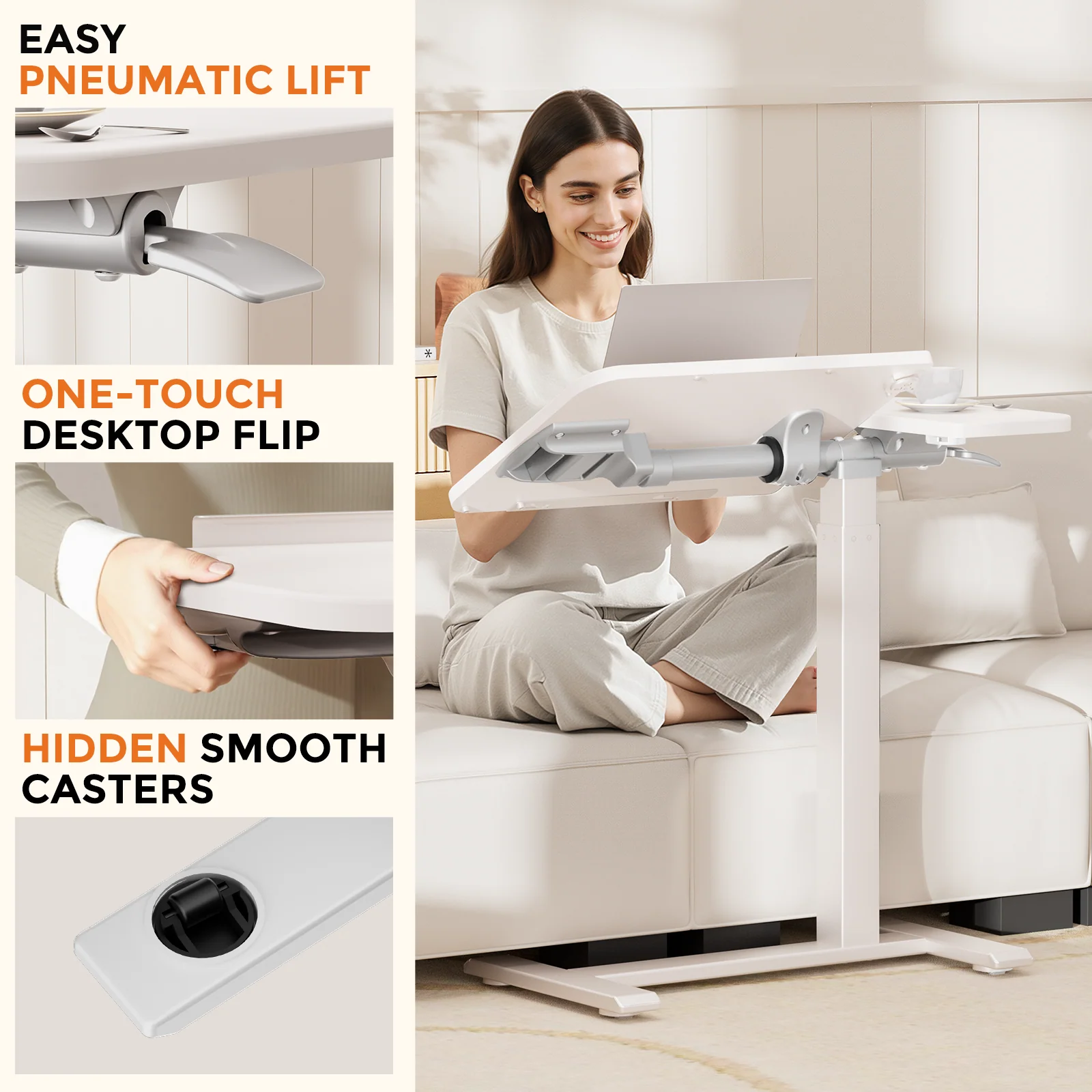 Adjustable Overbed Table LT003 - Image 7