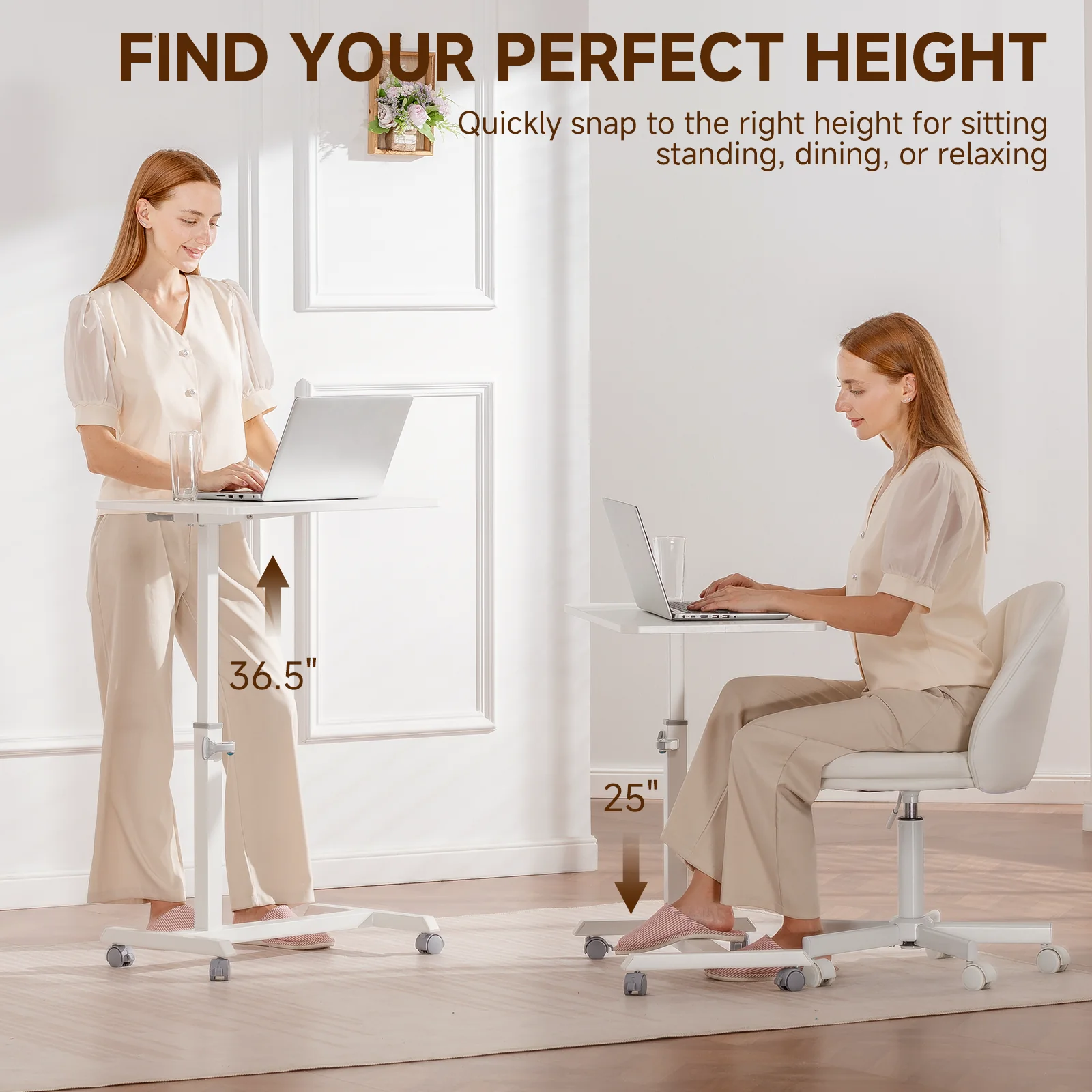 Adjustable Overbed Table LT004 - Image 4