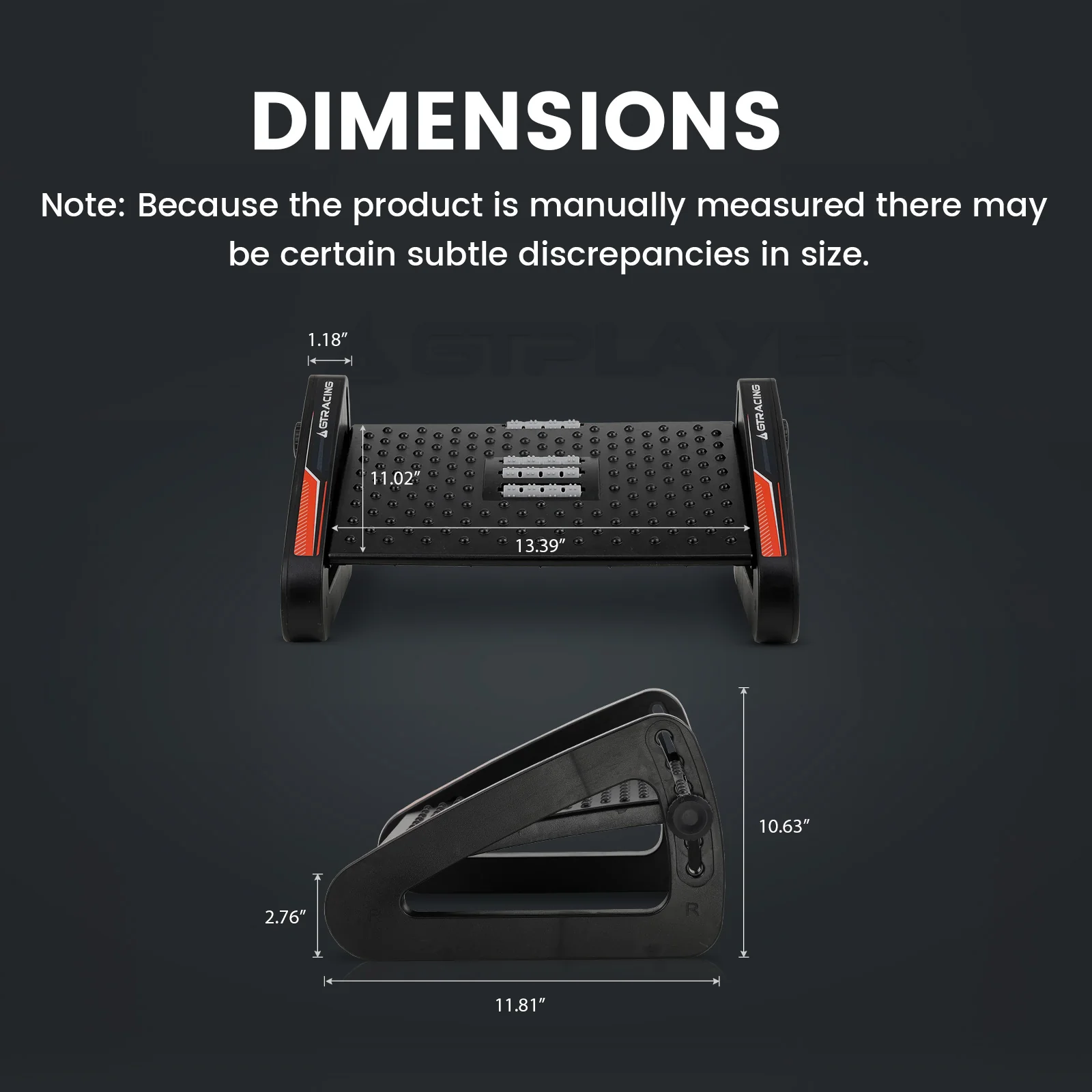 Adjustable Ergonomic Under Desk Footrest - Image 12