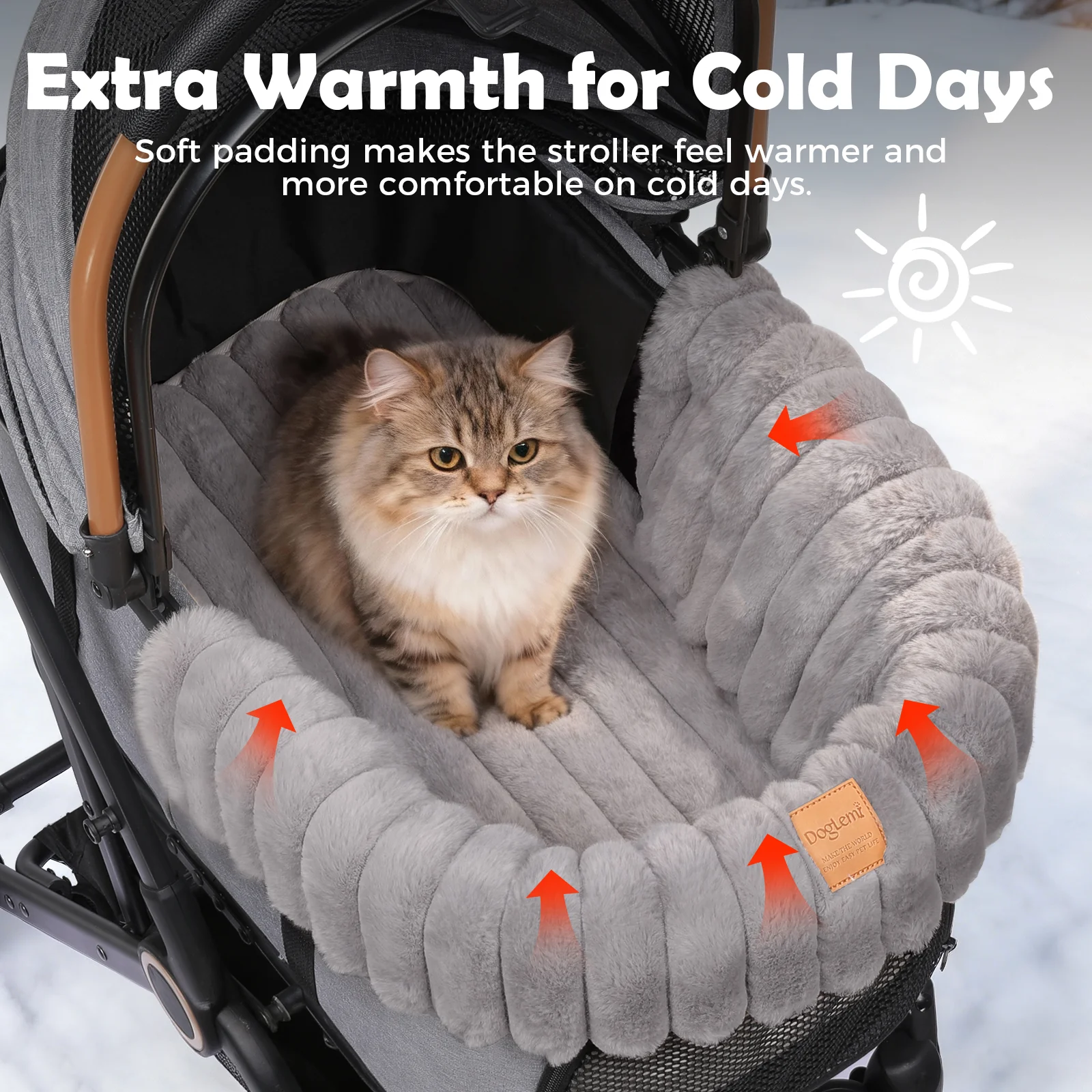 Soft Pet Stroller Mat - Image 13