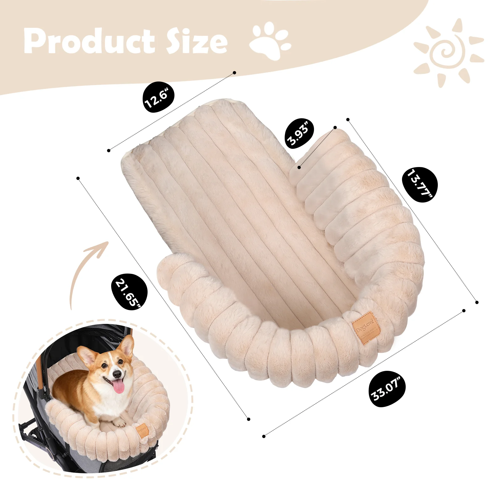 Soft Pet Stroller Mat - Image 18