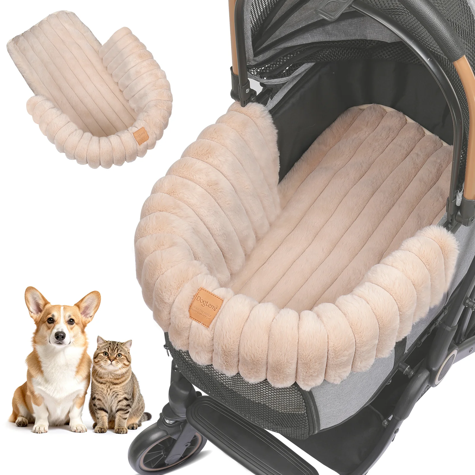 Soft Pet Stroller Mat - Image 23
