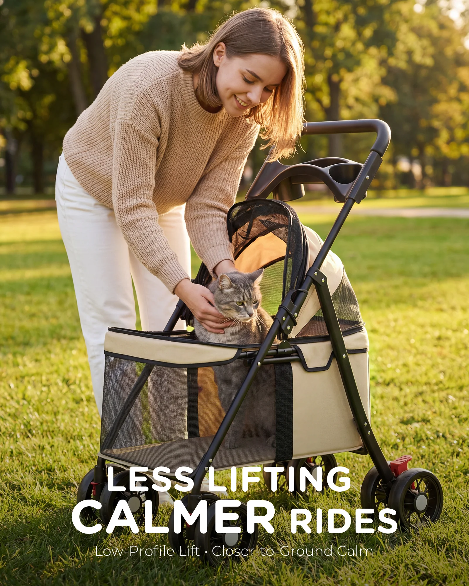 Foldable Pet Stroller PET-CART02 - Image 17