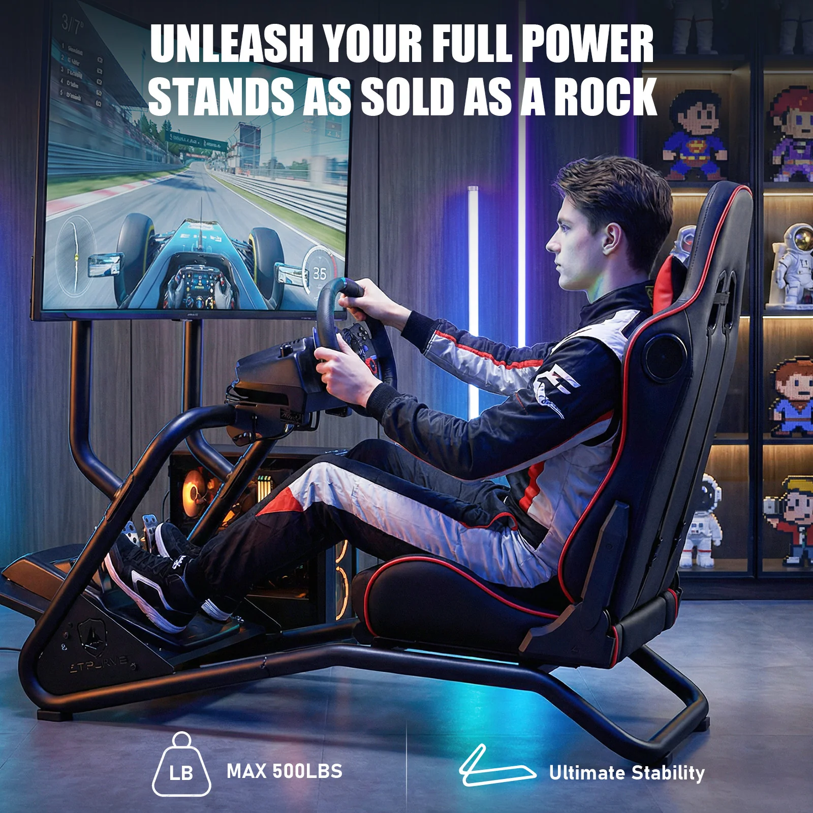 Rush Series GTS03 PRO Sim Racing Cockpit - Image 28