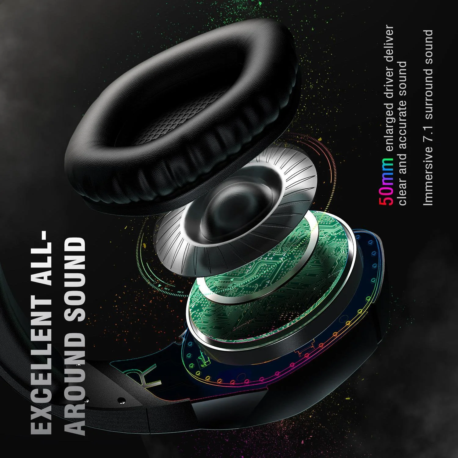 Gaming Headset RU13 - Image 5