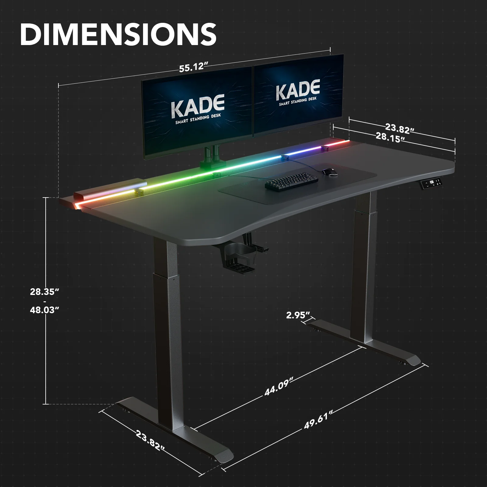 Ultra Standing Desk KADE - Image 6